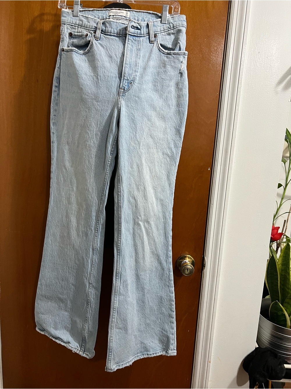 Abercrombie & Fitch Light Blue Flare Jeans